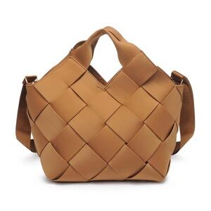 Sol and Selene “Resilience” Woven Neoprene Bag ~ Sand ~ NWT